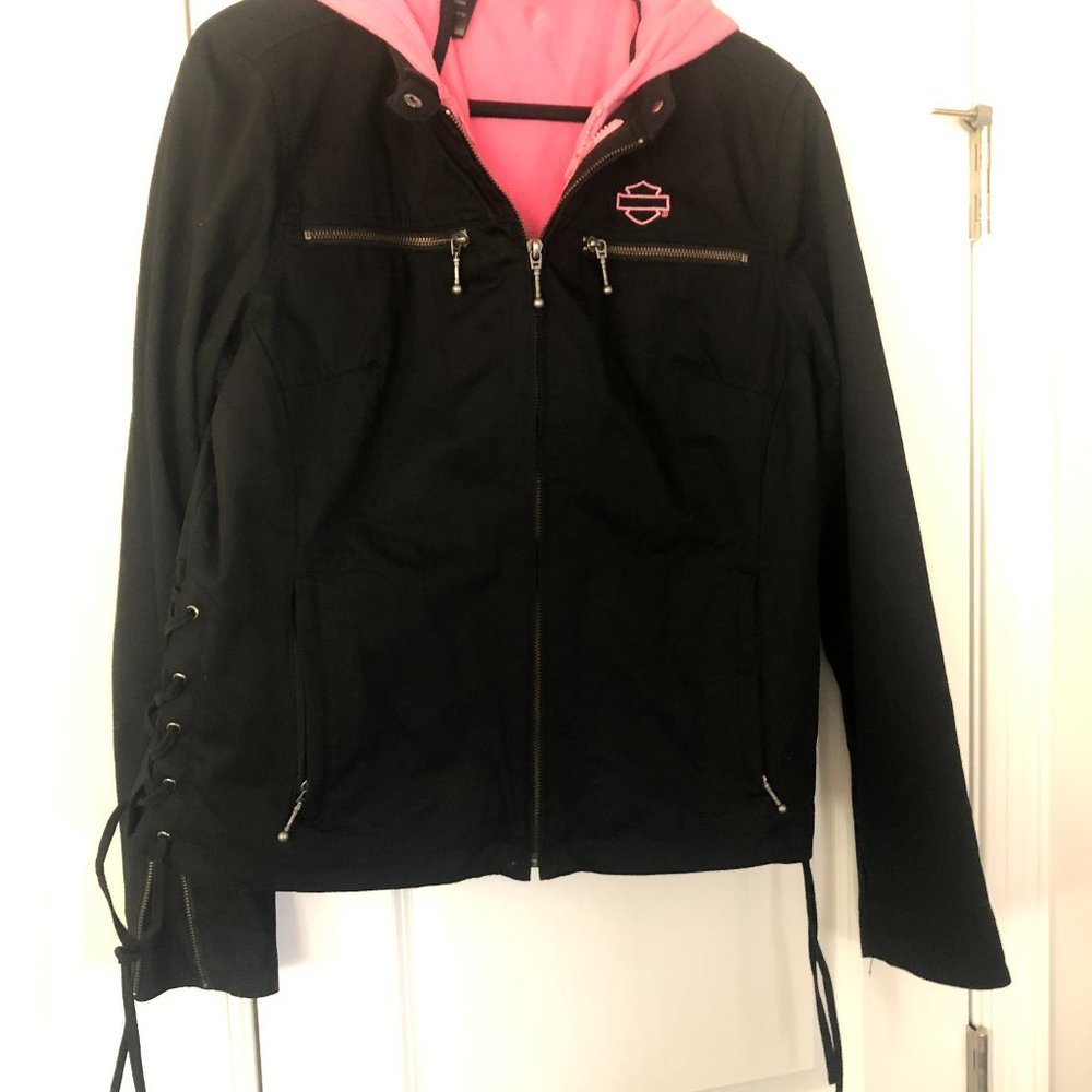 Pink Harley Davidson jacket